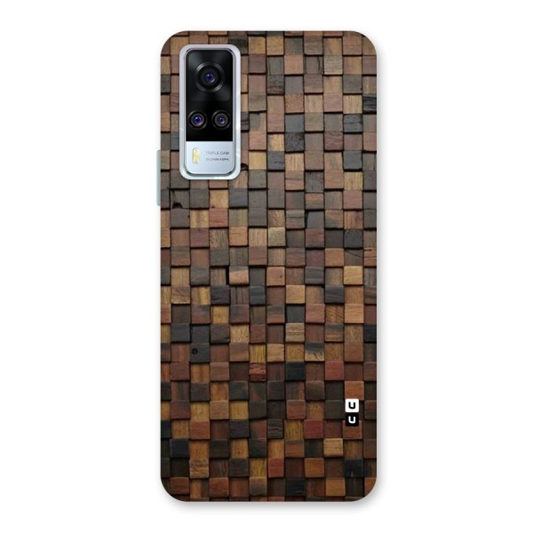 Blocks Of Wood Back Case for Vivo Y51A