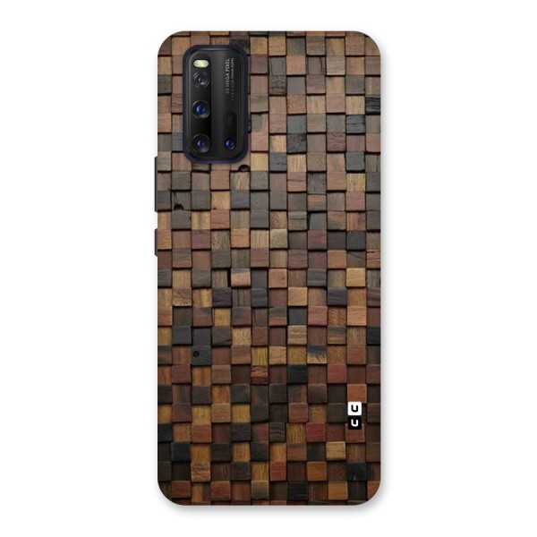 Blocks Of Wood Back Case for Vivo iQOO 3