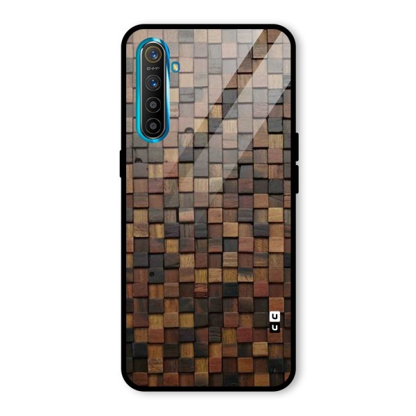 Blocks Of Wood Glass Back Case for Realme XT