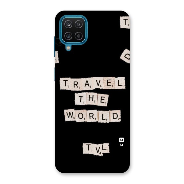 Blocks Travel Back Case for Galaxy F12