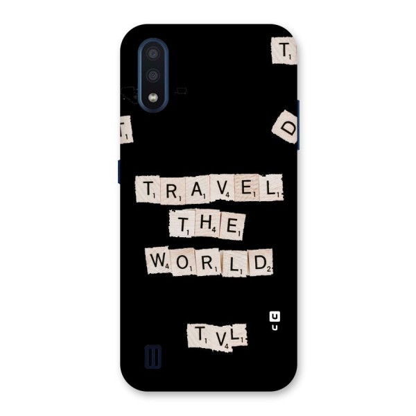 Blocks Travel Back Case for Galaxy M01