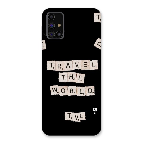 Blocks Travel Back Case for Galaxy M31s