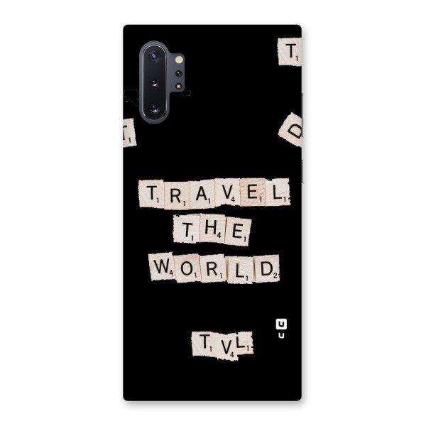 Blocks Travel Back Case for Galaxy Note 10 Plus