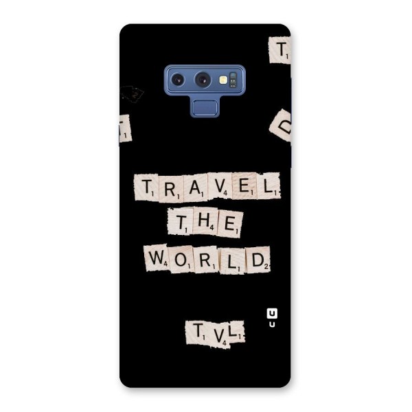 Blocks Travel Back Case for Galaxy Note 9