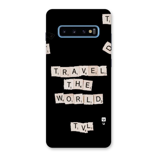 Blocks Travel Back Case for Galaxy S10 Plus