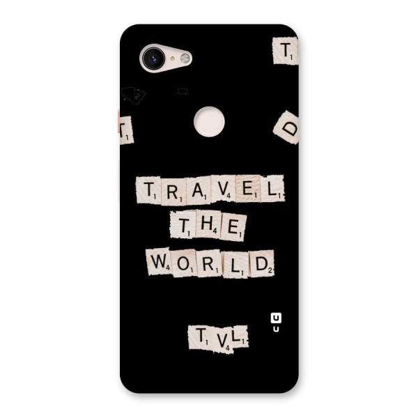 Blocks Travel Back Case for Google Pixel 3 XL