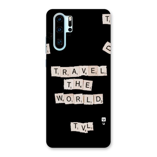 Blocks Travel Back Case for Huawei P30 Pro