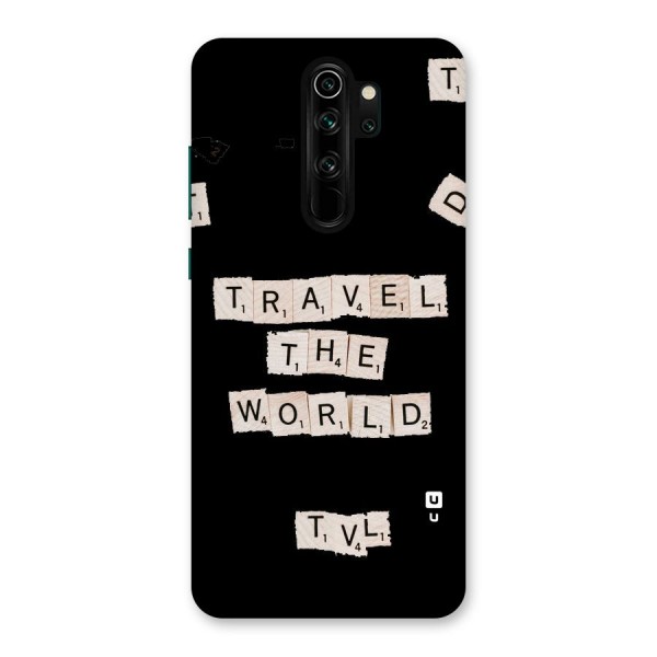 Blocks Travel Back Case for Redmi Note 8 Pro