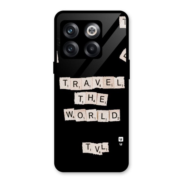 Blocks Travel Glass Back Case for OnePlus 10T