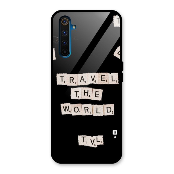 Blocks Travel Glass Back Case for Realme 6 Pro