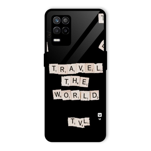 Blocks Travel Glass Back Case for Realme 9 5G