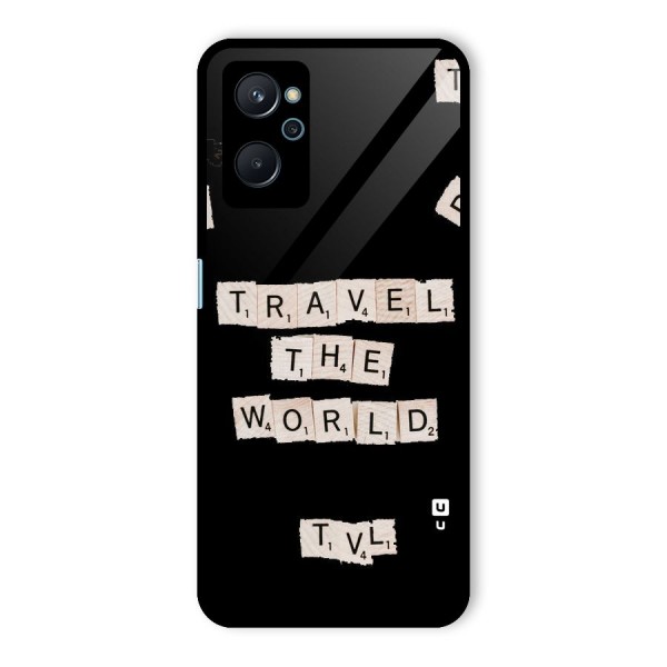 Blocks Travel Glass Back Case for Realme 9i