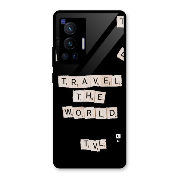 Blocks Travel Glass Back Case for Vivo X70 Pro