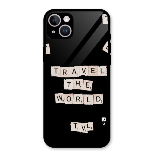 Blocks Travel Glass Back Case for iPhone 14 Plus