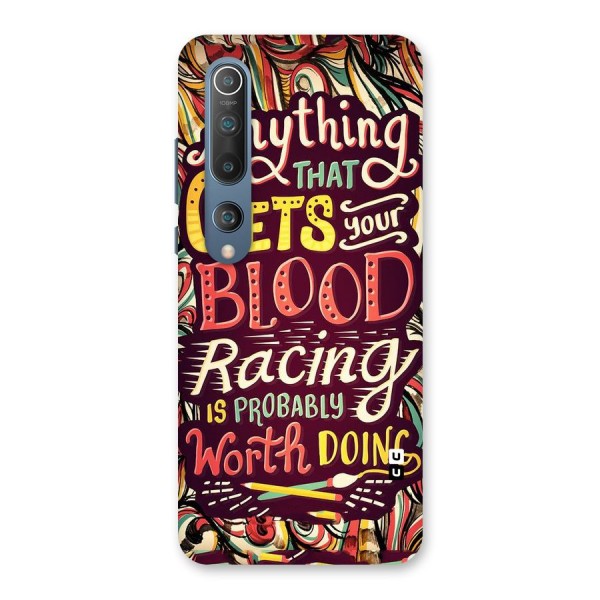 Blood Racing Back Case for Mi 10