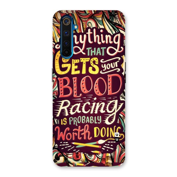 Blood Racing Back Case for Realme 6 Pro