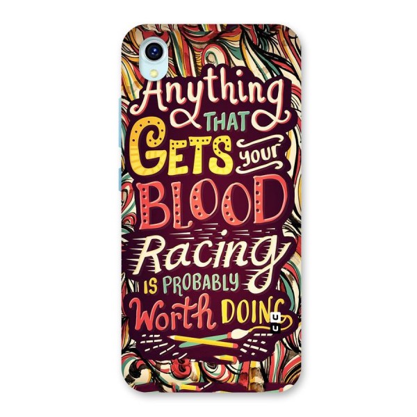 Blood Racing Back Case for Vivo Y1s