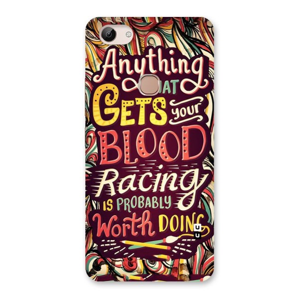 Blood Racing Back Case for Vivo Y83