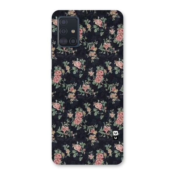 Bloom Black Back Case for Galaxy A51