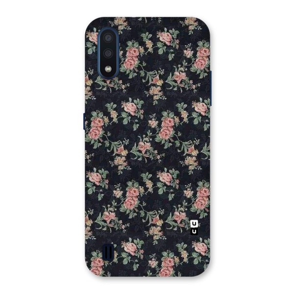 Bloom Black Back Case for Galaxy M01