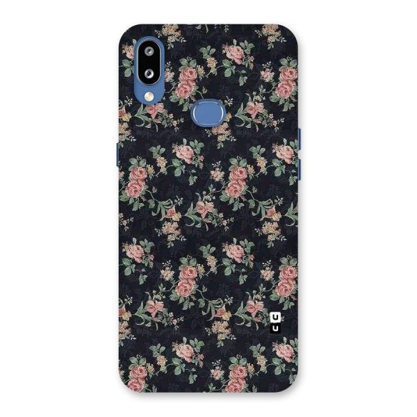 Bloom Black Back Case for Galaxy M01s