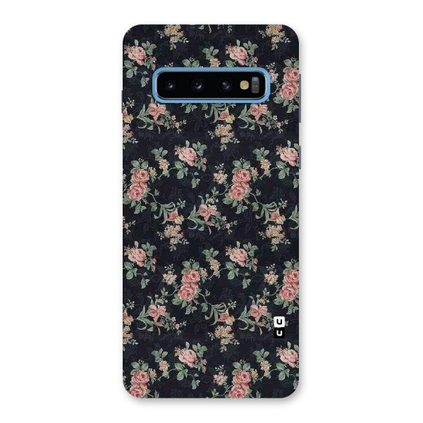 Bloom Black Back Case for Galaxy S10