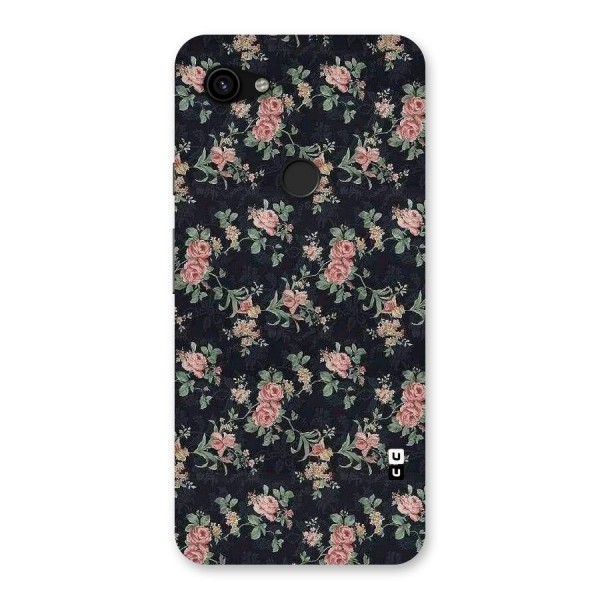 Bloom Black Back Case for Google Pixel 3a XL