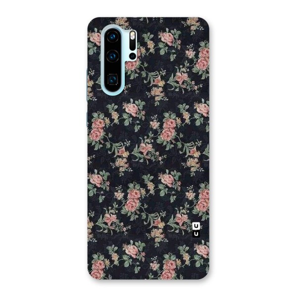 Bloom Black Back Case for Huawei P30 Pro