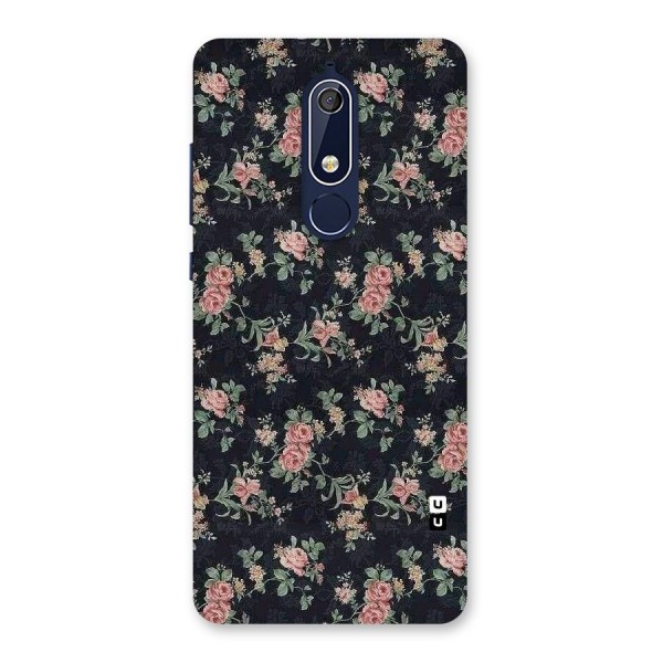 Bloom Black Back Case for Nokia 5.1