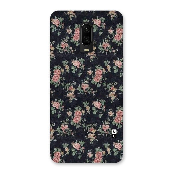 Bloom Black Back Case for OnePlus 6T