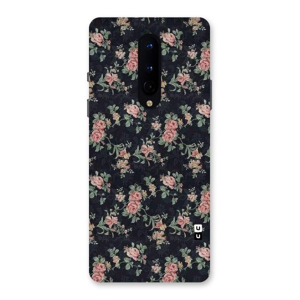 Bloom Black Back Case for OnePlus 8