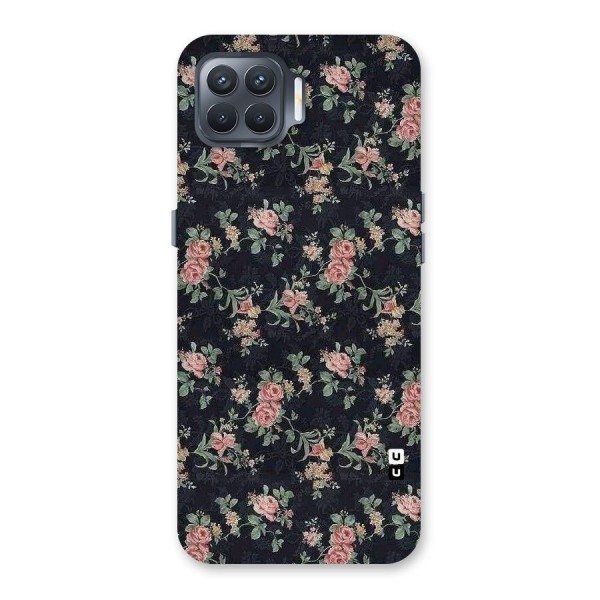 Bloom Black Back Case for Oppo F17 Pro