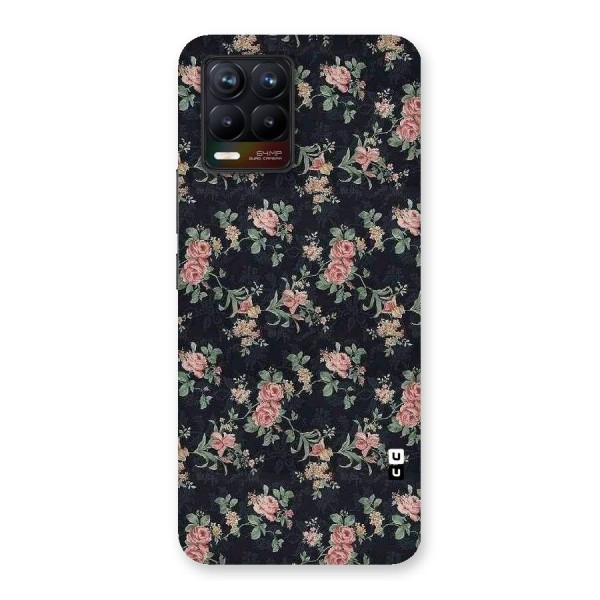 Bloom Black Back Case for Realme 8