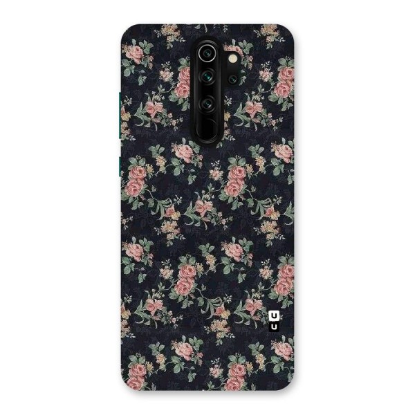 Bloom Black Back Case for Redmi Note 8 Pro