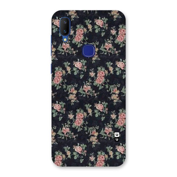 Bloom Black Back Case for Vivo V11