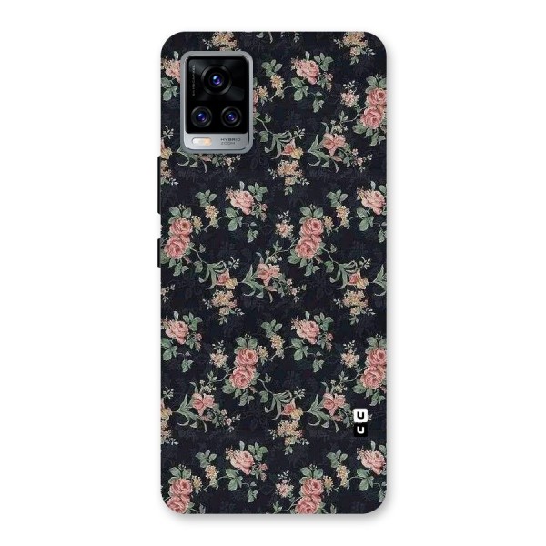 Bloom Black Back Case for Vivo V20 Pro