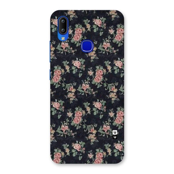 Bloom Black Back Case for Vivo Y91