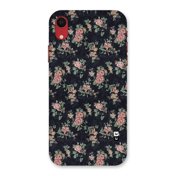 Bloom Black Back Case for iPhone XR