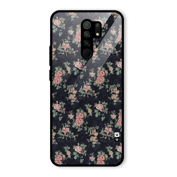 Bloom Black Glass Back Case for Poco M2