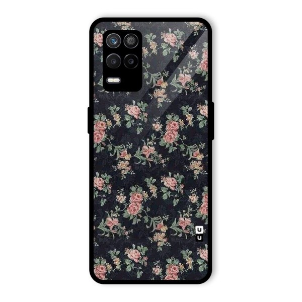 Bloom Black Glass Back Case for Realme 9 5G