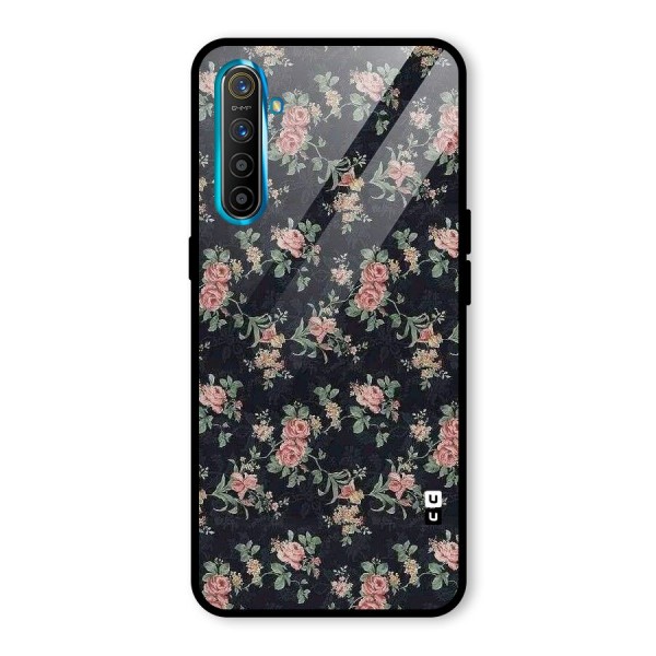 Bloom Black Glass Back Case for Realme XT