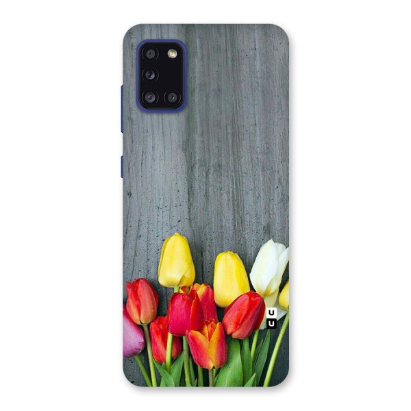 Bloom Grey Back Case for Galaxy A31