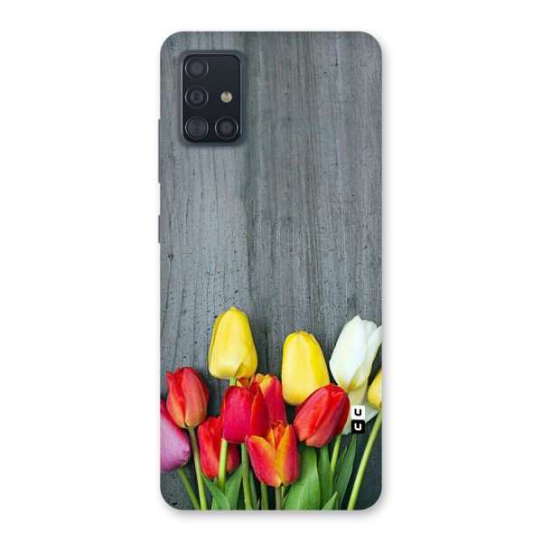 Bloom Grey Back Case for Galaxy A51