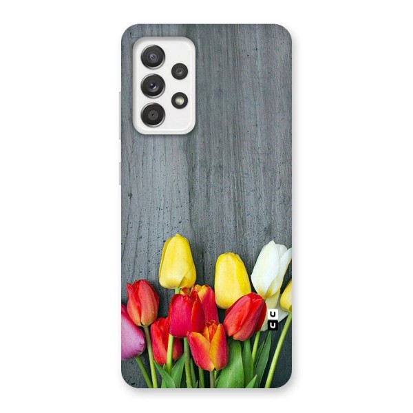 Bloom Grey Back Case for Galaxy A52