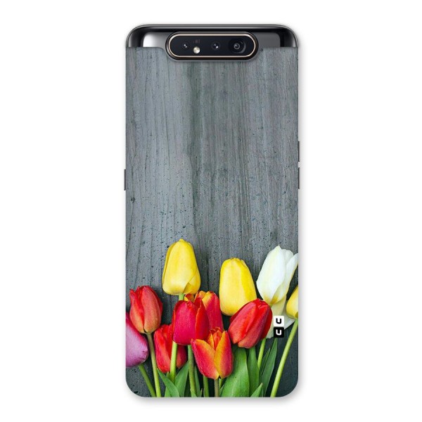 Bloom Grey Back Case for Galaxy A80