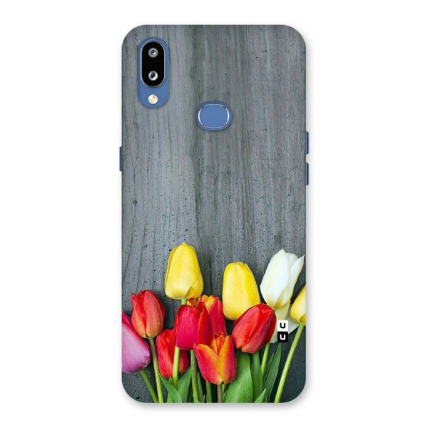 Bloom Grey Back Case for Galaxy M01s