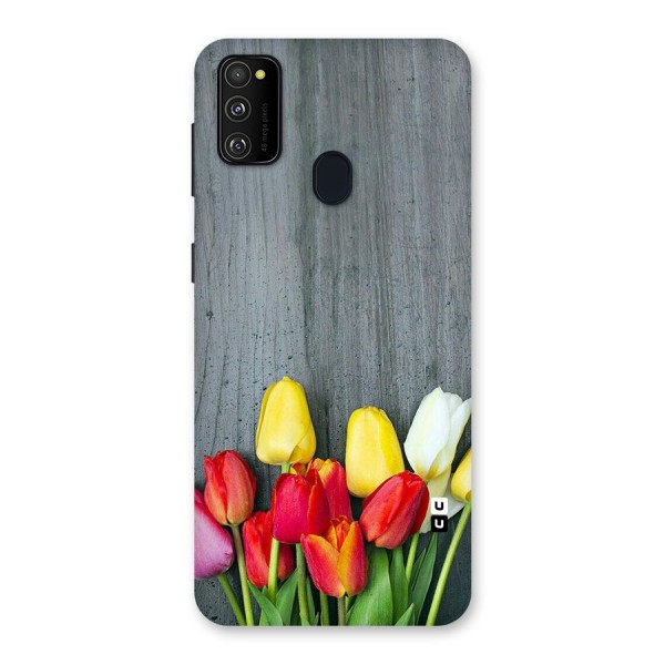 Bloom Grey Back Case for Galaxy M21