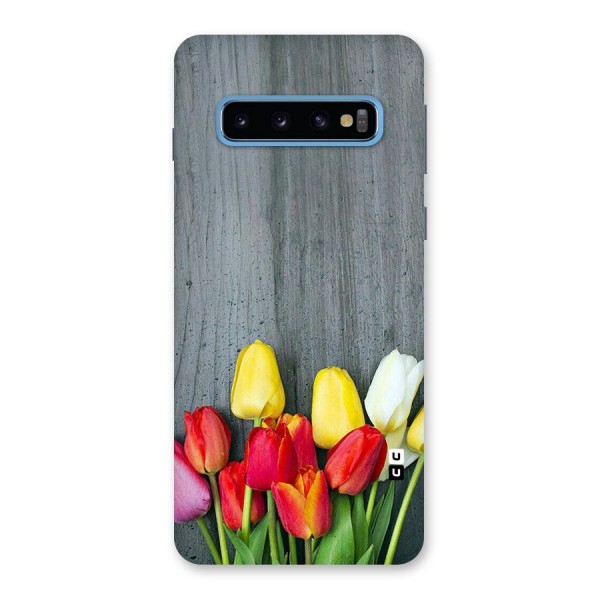 Bloom Grey Back Case for Galaxy S10