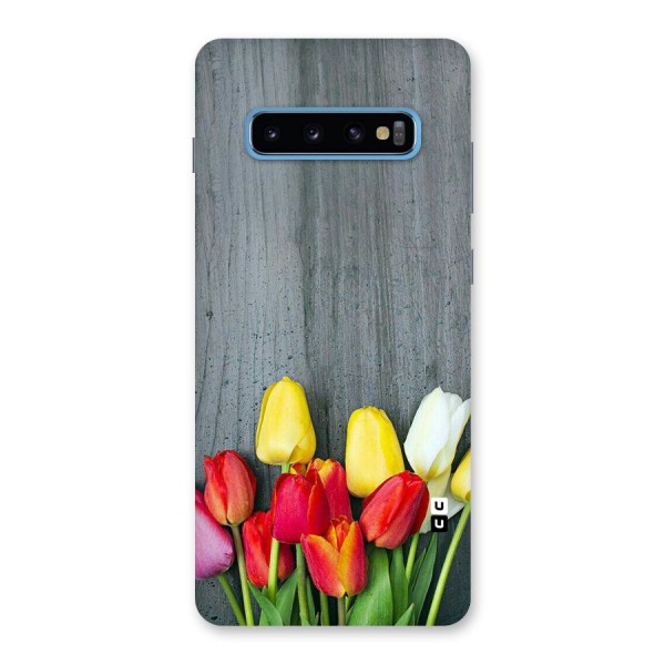 Bloom Grey Back Case for Galaxy S10 Plus