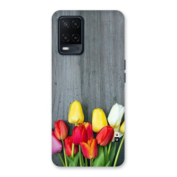 Bloom Grey Back Case for Oppo A54